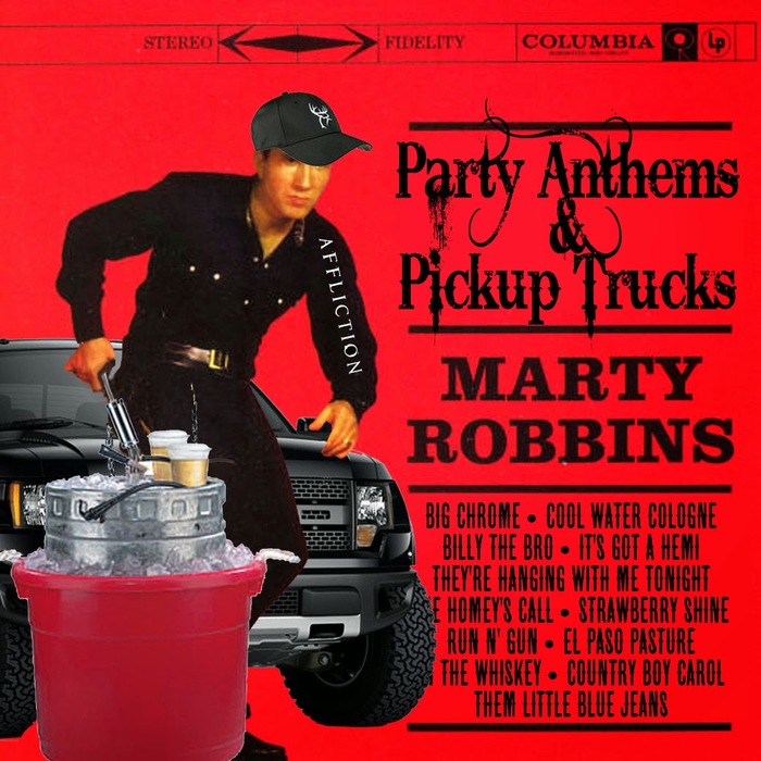 Party Anthems &amp; Pickup Trucks, a persiflage that keeps Clarendon in place, but paired with  and a condensed Tuscan.