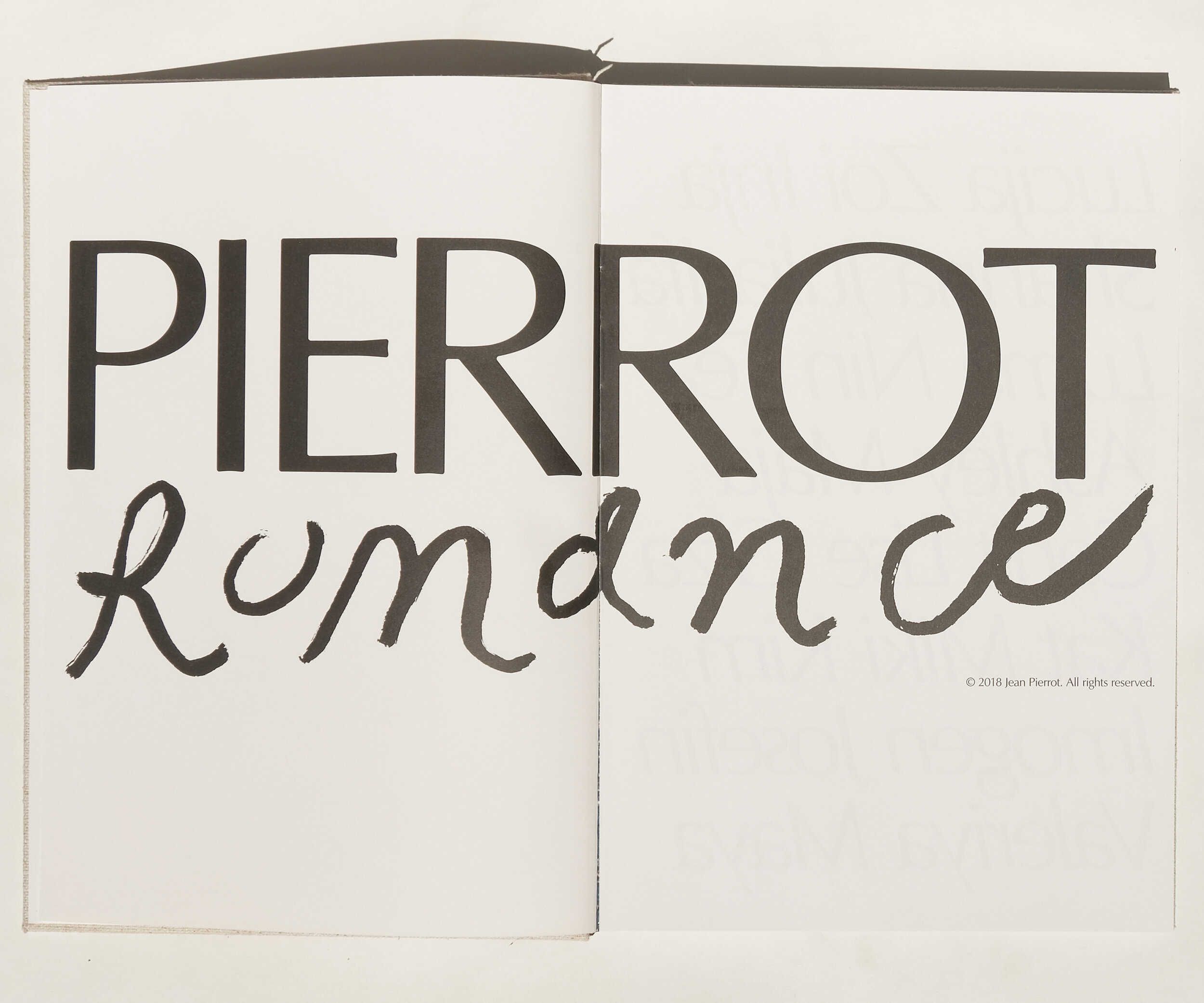 Romance by Jean Pierrot - Fonts In Use