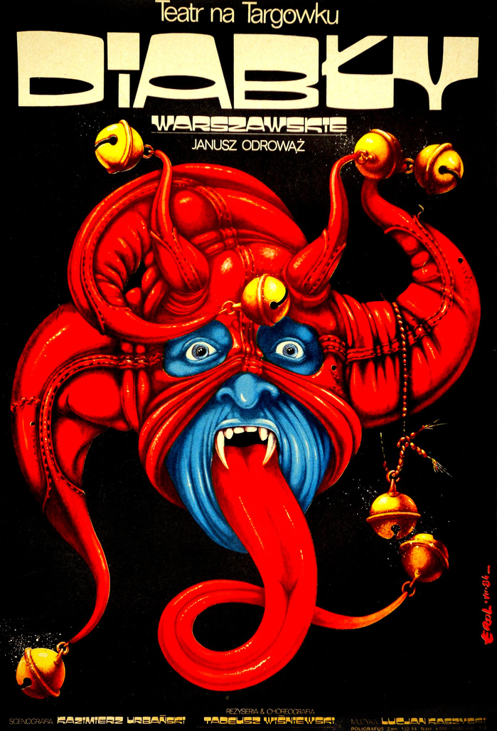 Diabły Warszawskie theater poster