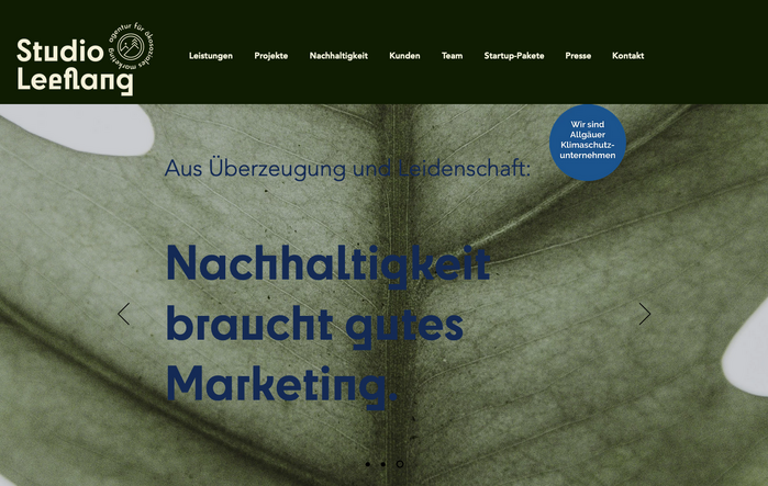 Studio Leeflang website 1