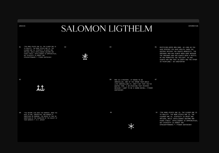 Salomon Ligthelm portfolio 5