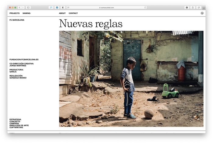 Somos Usted portfolio website 4