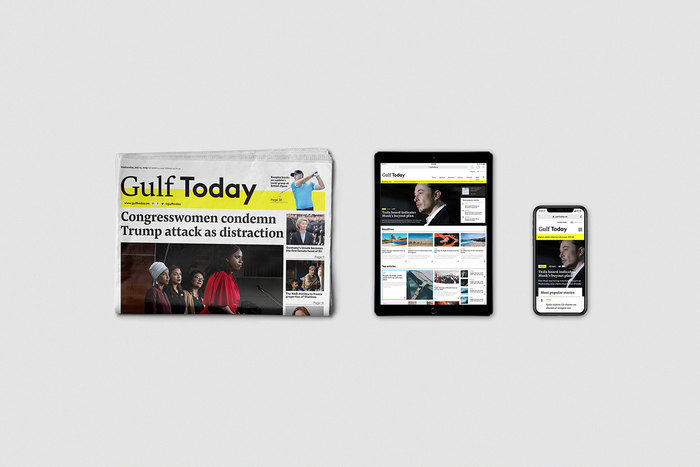 Gulf Today newspaper redesign 7