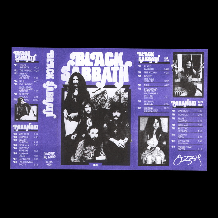 Black Sabbath bootleg cassette 2
