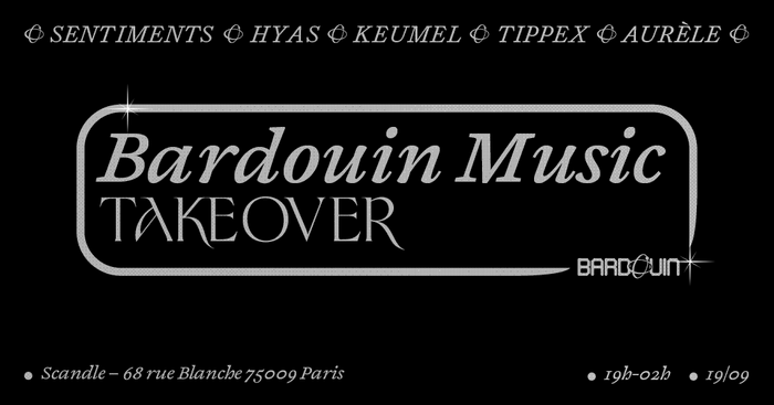 Bardouin Music Takeover at Scandle 1
