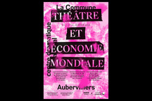 <cite>Théâtre et économie mondiale</cite> poster, La Commune