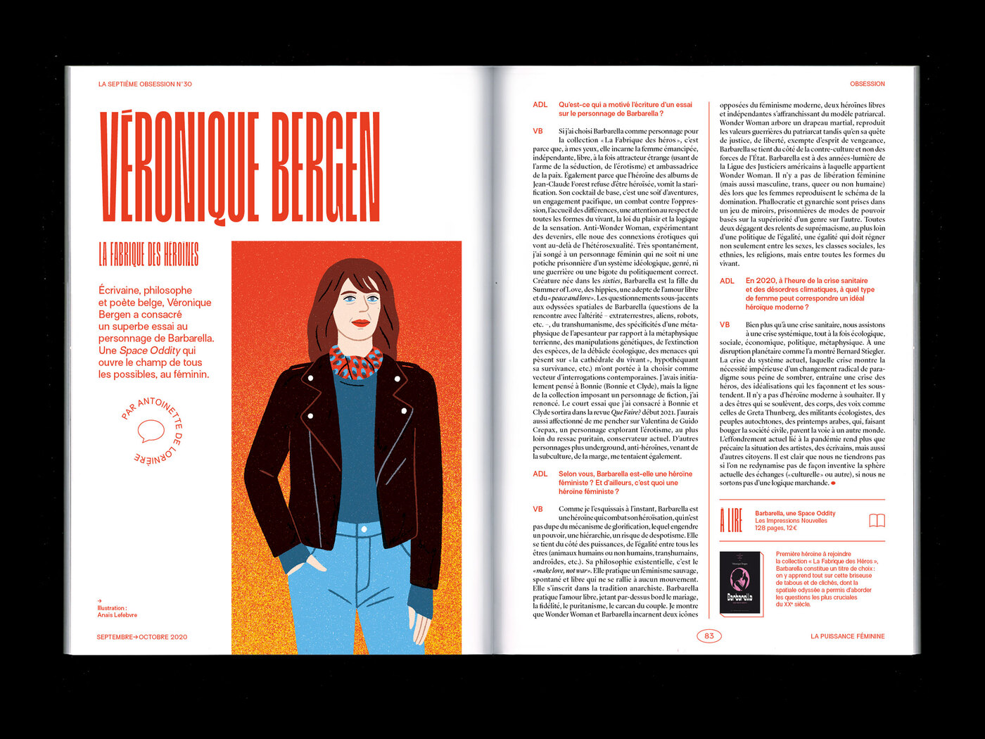 La Septième Obsession, issue 30, “Girl power”
