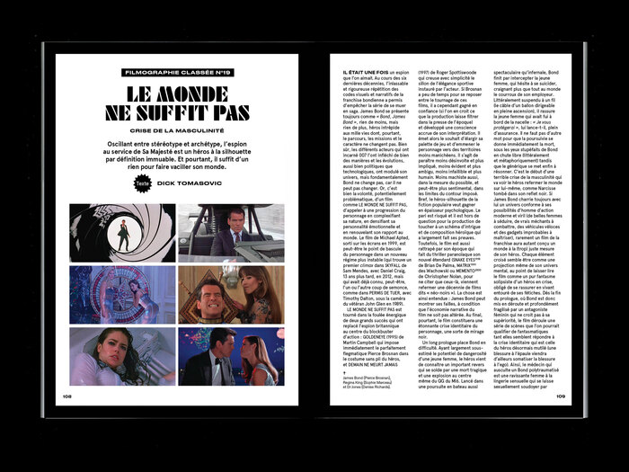 La Septième Obsession, “James Bond” issue 8