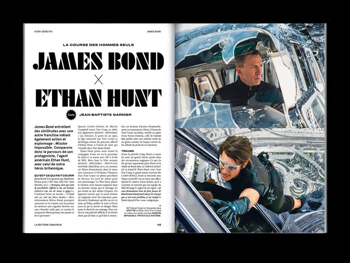 La Septième Obsession, “James Bond” issue 3