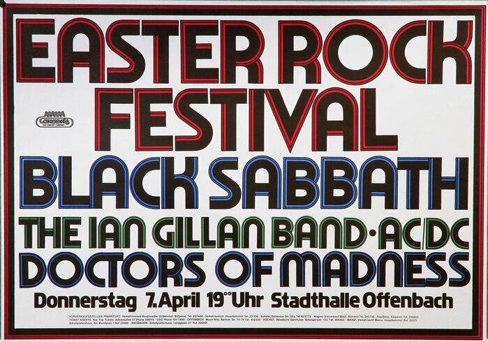 Easter Rock Festival 1977 posters and tickets 1