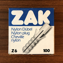 ZAK nylon plug packaging