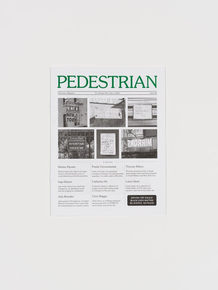 Pedestrian magazine, issue 05 1