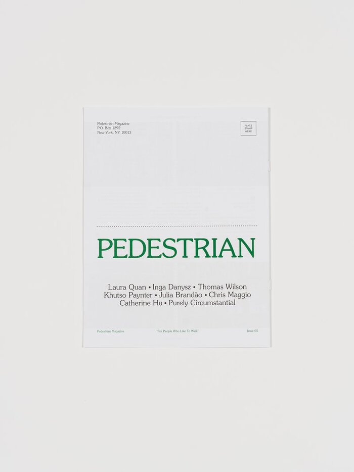 Pedestrian magazine, issue 05 6