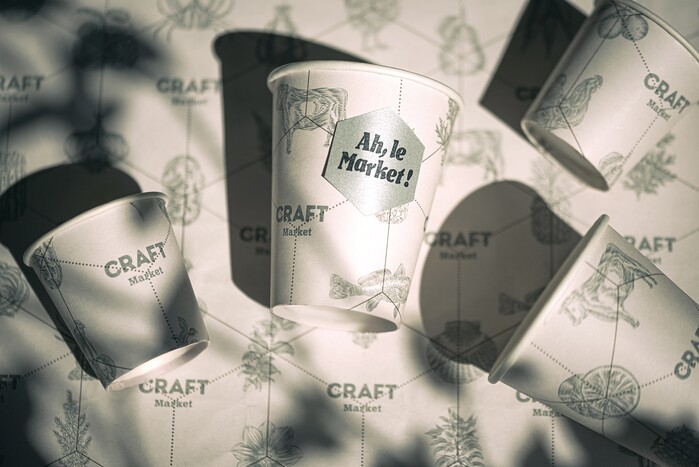 Paper coffee cups