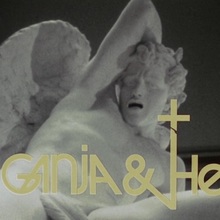 <cite>Ganja &amp; Hess</cite> (1973) movie logo and poster