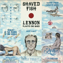 Lennon / Plastic Ono Band – <cite>Shaved Fish</cite> album art