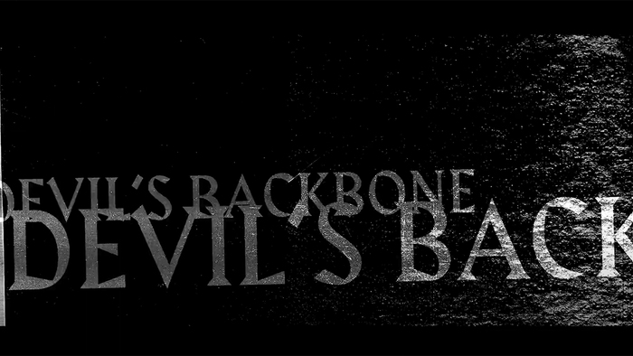 Still from “Devils Backbone” video.