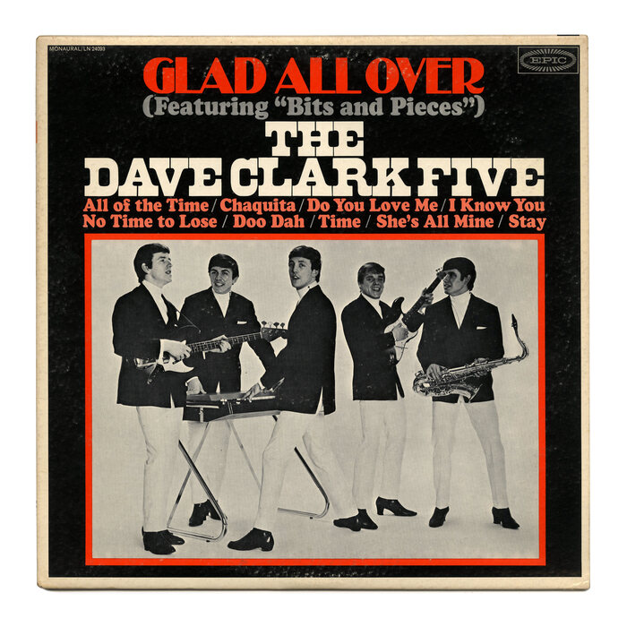 The Dave Clark Five – Glad All Over album art 1