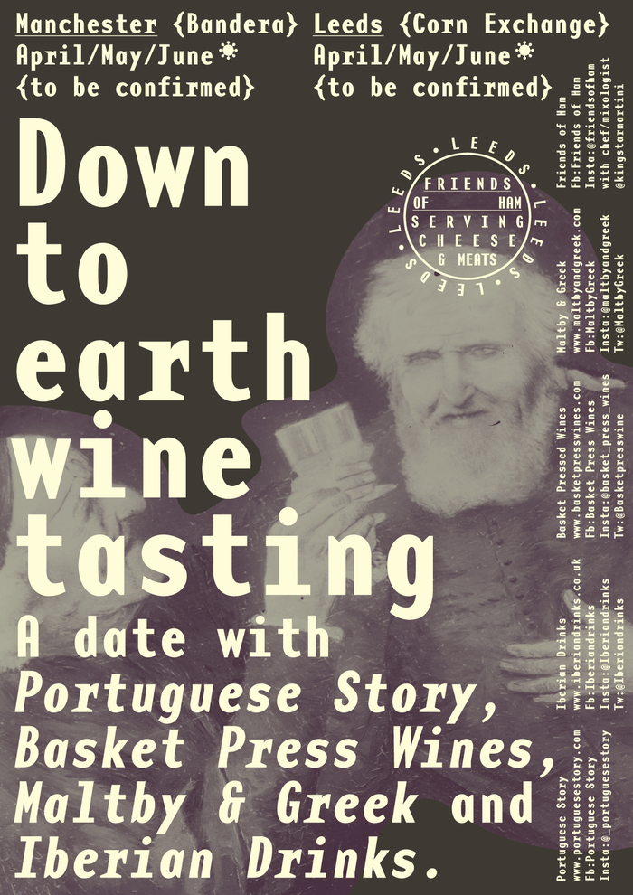 Down to Earth Wine Tasting poster 2