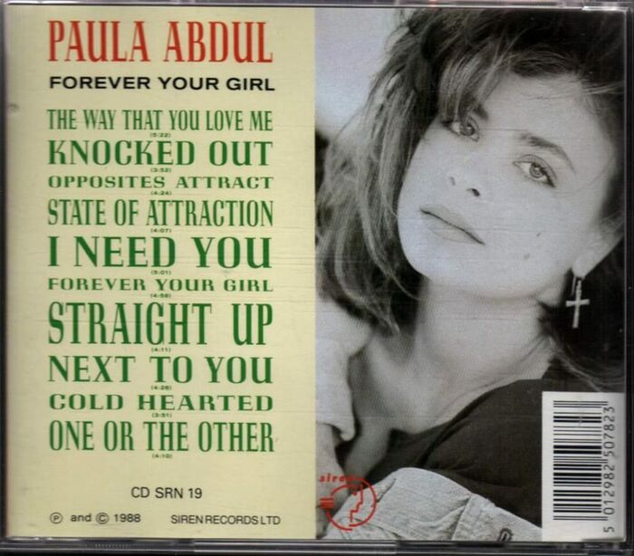 paula abdul straight up album