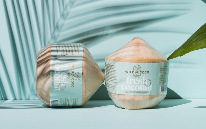 Wild &amp; Coco packaging and visual identity 4