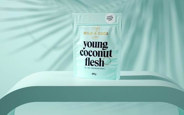 Wild &amp; Coco packaging and visual identity 3