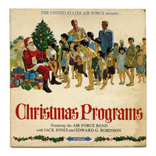 <cite>The United States Air Force presents Christmas Programs</cite> album art