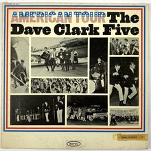 The Dave Clark Five – <cite>American Tour</cite> album art