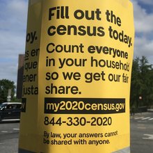 My 2020 census poster series