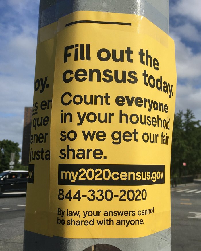 My 2020 census poster series 1