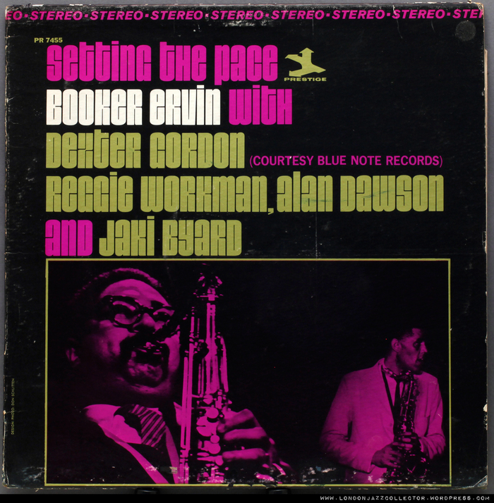 Booker Ervin with Dexter Gordon et al. – Setting the Pace album art 2