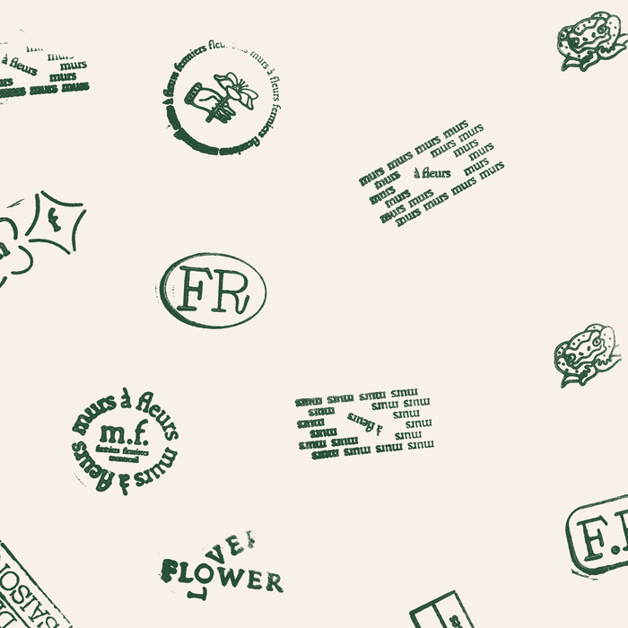 Murs à fleurs visual identity 1