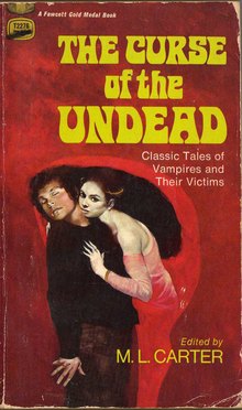<span><cite>The Curse of the Undead</cite> book cover</span>