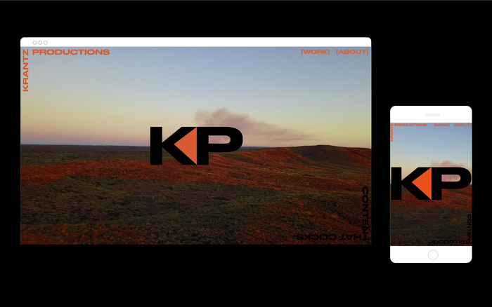 Krantz Productions visual identity and website 5