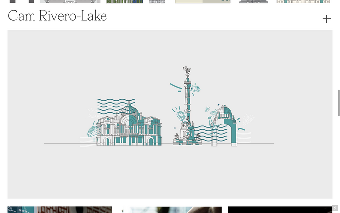 Cam Rivero-Lake portfolio website 4