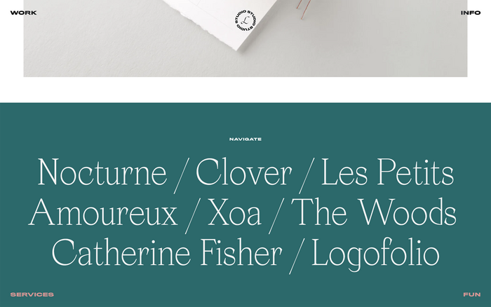 Libby Conolly portfolio website 5