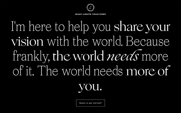 Libby Conolly portfolio website 6