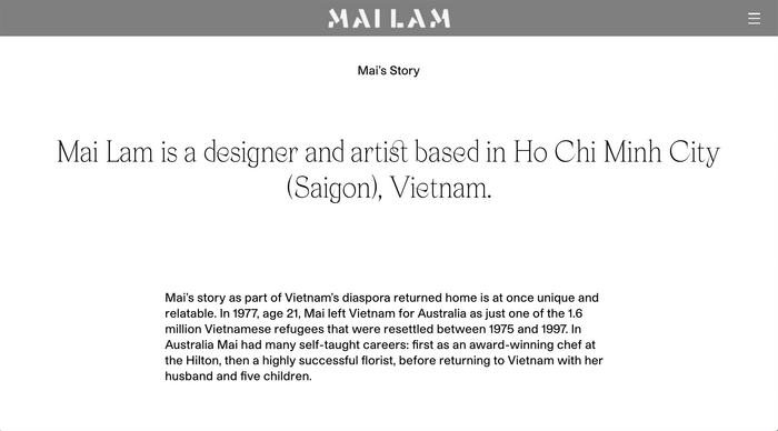 Mailam portfolio website 6