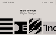 Elias Tinchon portfolio website