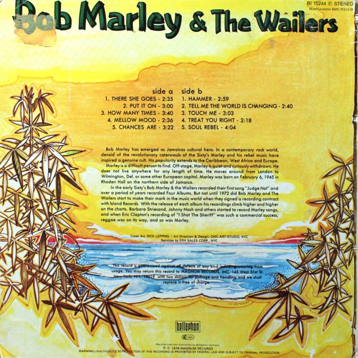 Bob Marley and the Wailers – Bob Marley and the Wailers 2