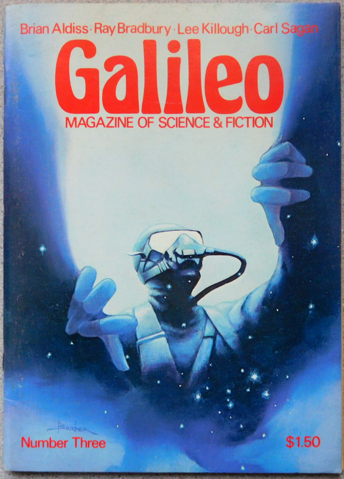 #3 (April 1977) with cover art by Tom Barber.
