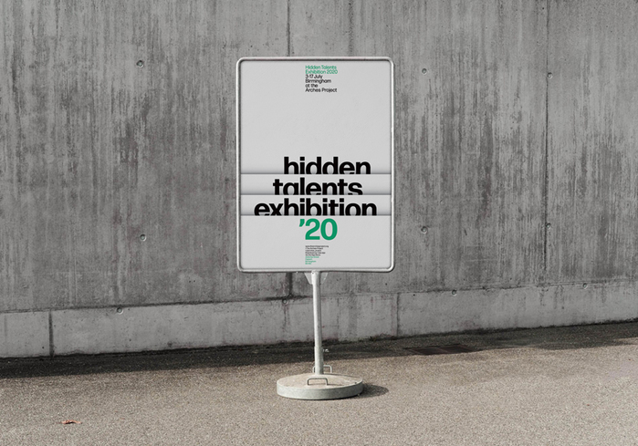 Mockup of the poster.