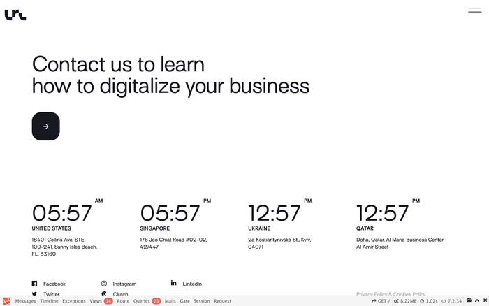 Lucid Reality Labs website 4