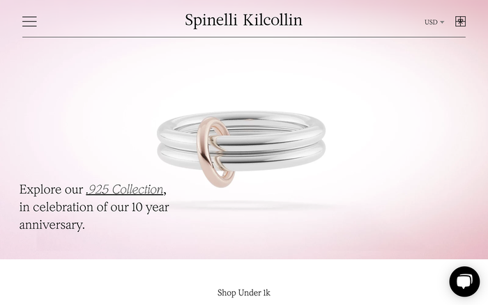 Spinelli Kilcollin website 1