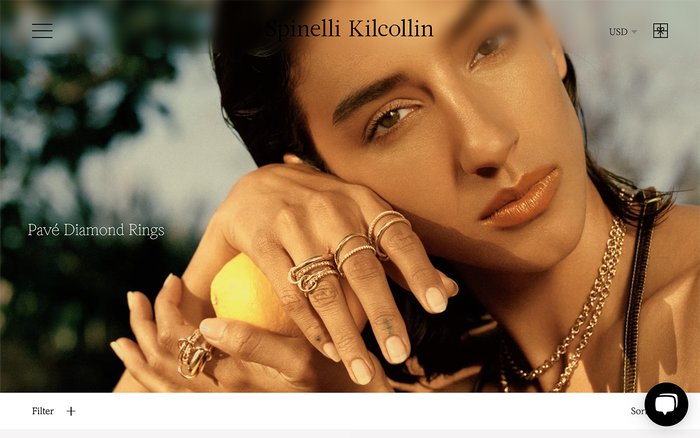 Spinelli Kilcollin website 6