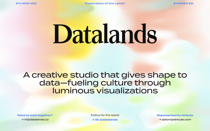 Datalands Studio website 1