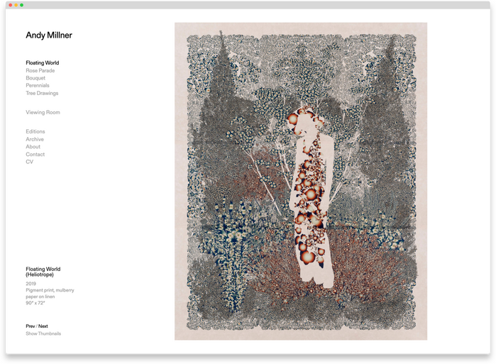 Andy Millner stationery and website 5