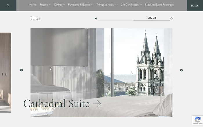 Oval Hotel website 3