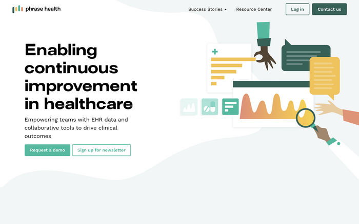 Phrase Health website 1