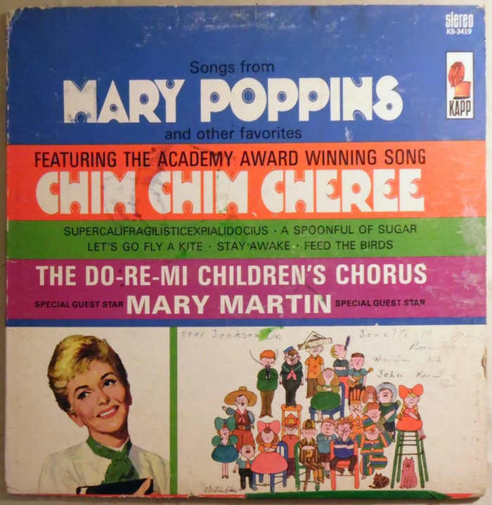 The Do-Re-Mi Children’s Chorus – Songs from Mary Poppins and Other Favorites album art 2